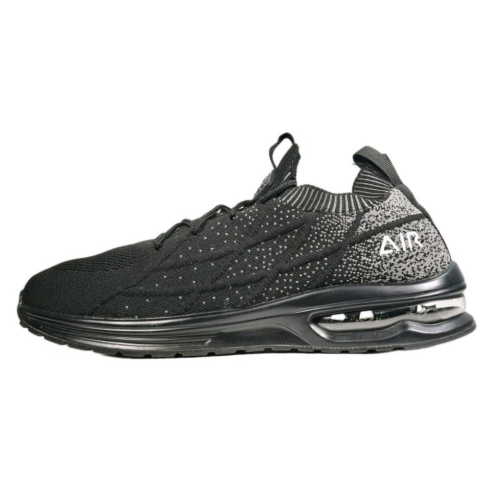 GANNOU Air Mens Athletic Black Running Shoes Sport Jogging Tennis Sz 10.5 240502
